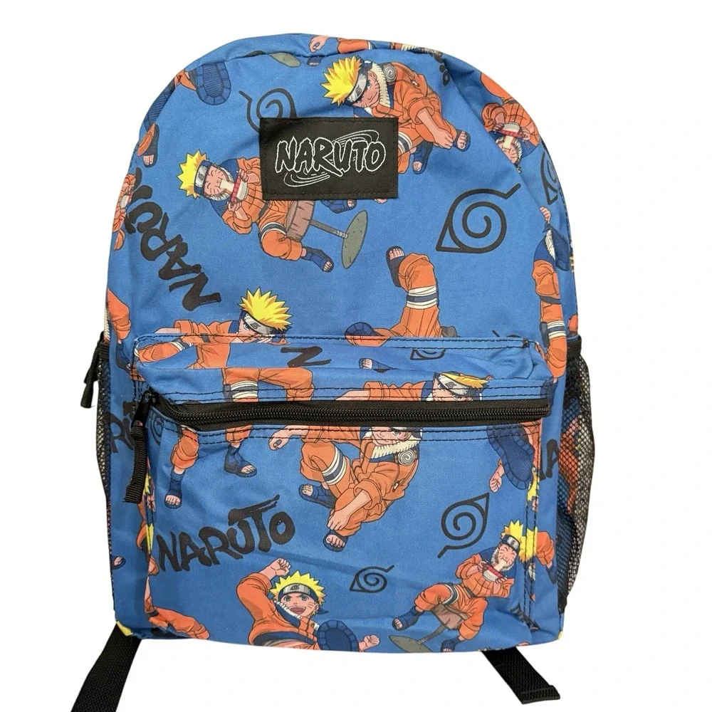 Naruto 15in.‎ Backpack School Bag Anime Manga Character Masashi Kishimoto